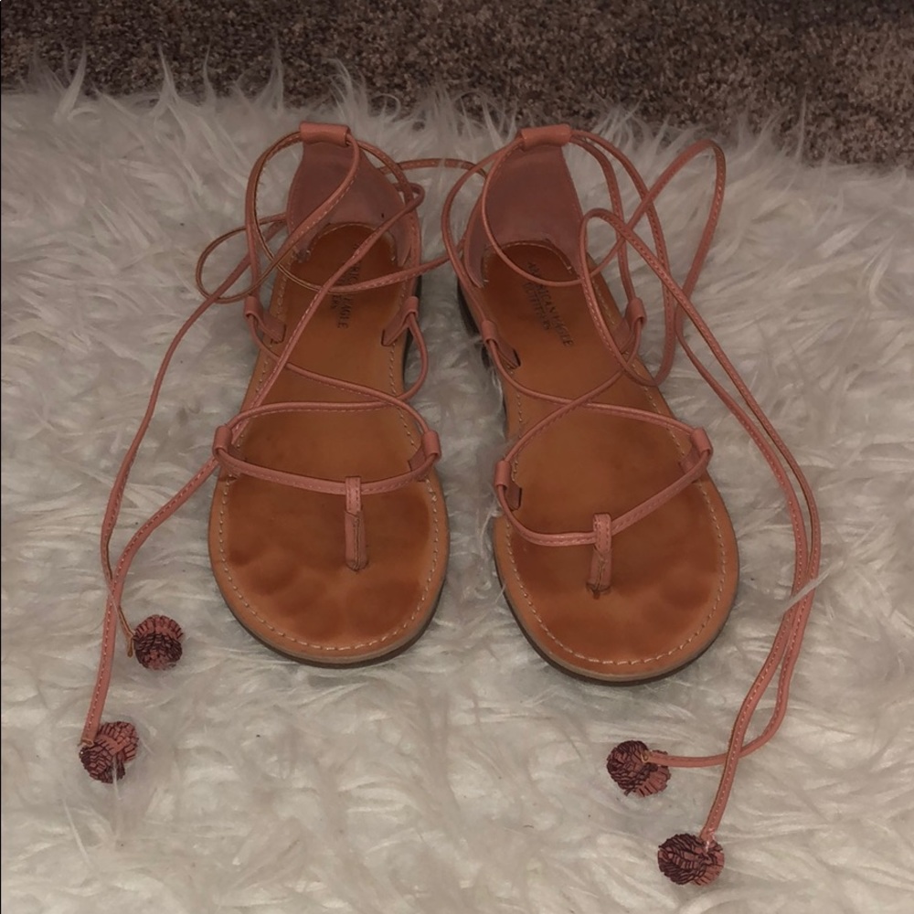 American Eagle Lace Sandals